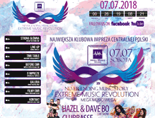 Tablet Screenshot of extrememusicrevolution.pl